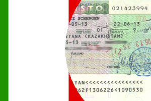 Услуга по оформлению визы в Италию для граждан Казахстана